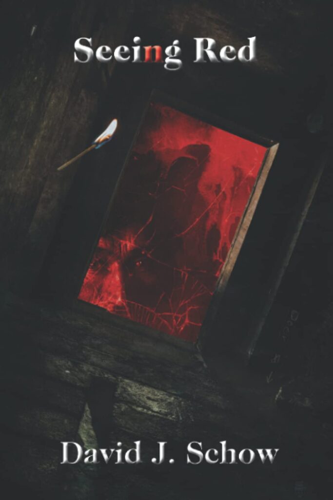 Cover Art for Seeing Red by David J. Schow.